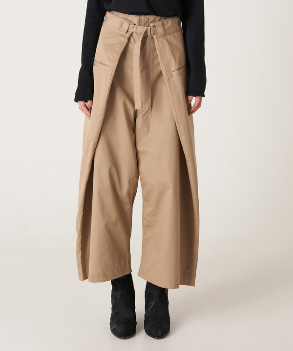 WRAP CHINO PANTS 詳細画像 BEIGE 2