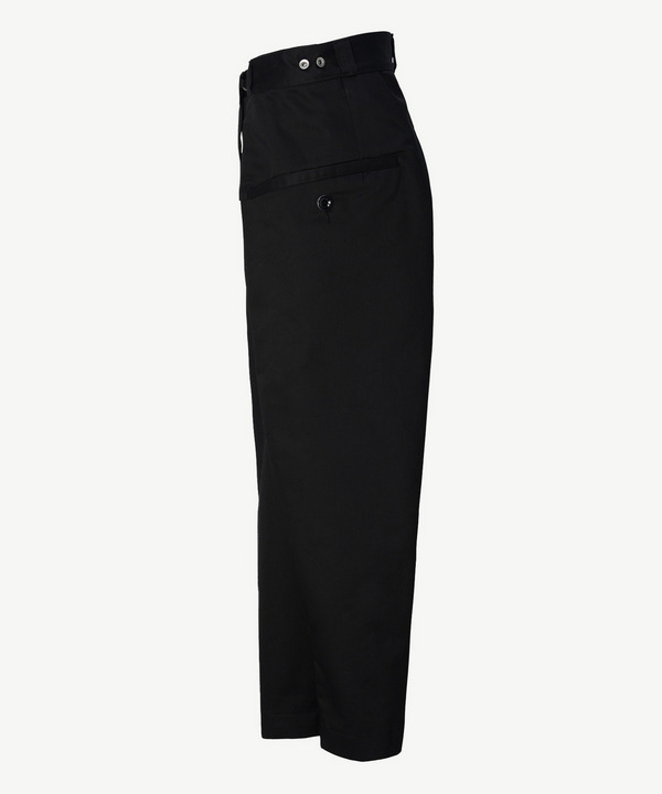 WRAP CHINO PANTS 詳細画像 BLACK 3