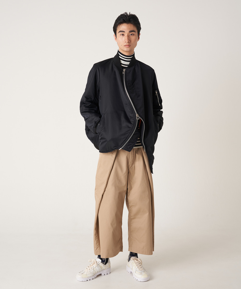 WRAP CHINO PANTS｜ANREALAGE OFFICIAL ONLINE SHOP