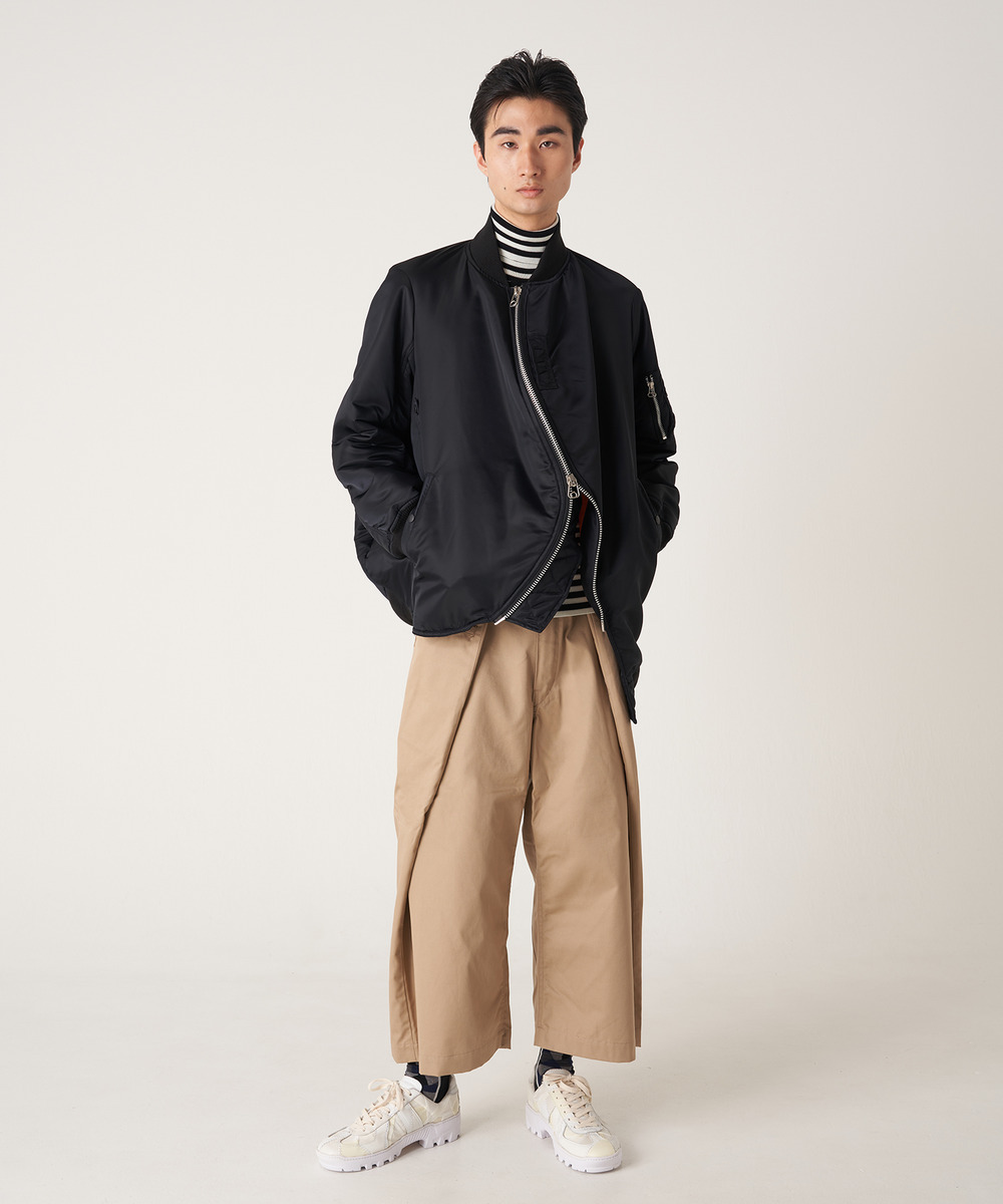 新品 アンリアレイジ WRAP CHINO PANTS