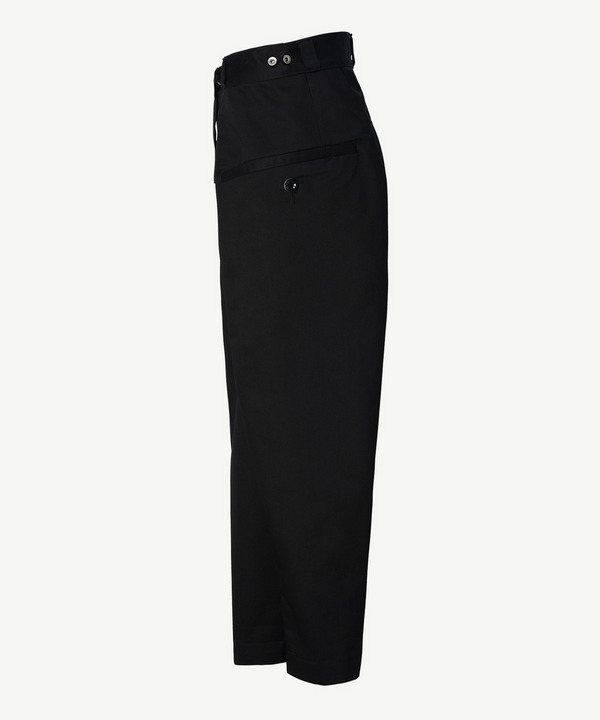 WRAP CHINO PANTS 詳細画像 BLACK 2