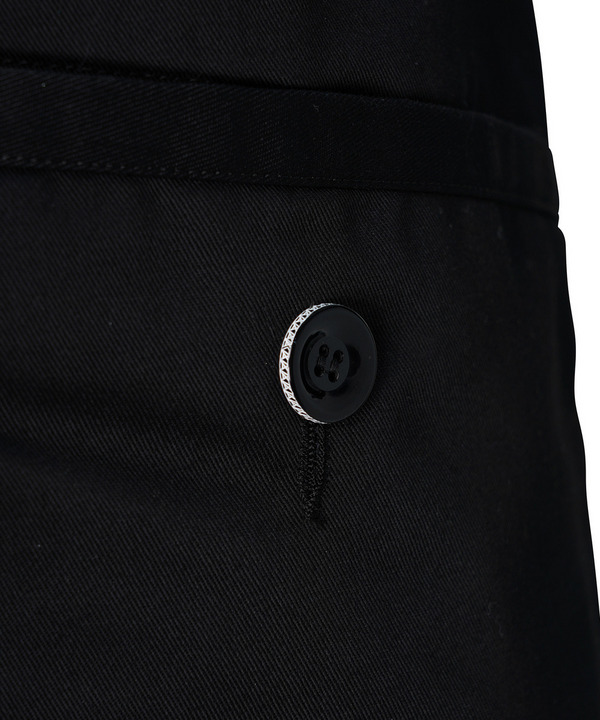 WRAP CHINO PANTS 詳細画像 BLACK 4