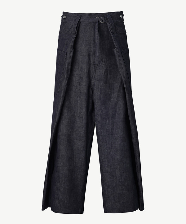 WRAP AZ DENIM PANTS 詳細画像 INDIGO 1