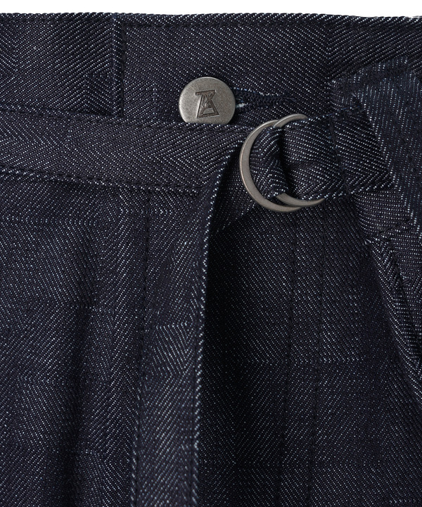 WRAP AZ DENIM PANTS 詳細画像 INDIGO 5