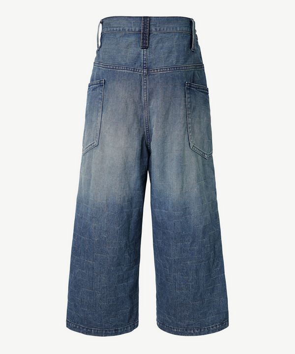 WRAP AZ  WASH DENIM PANTS 詳細画像 LIGHT INDIGO 3