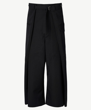 WRAP WOOL SLACKS 詳細画像