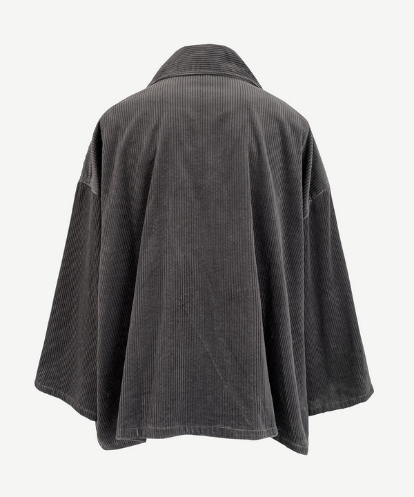 ZOOM CORDUROY COACH JACKET 詳細画像 BLACK 5