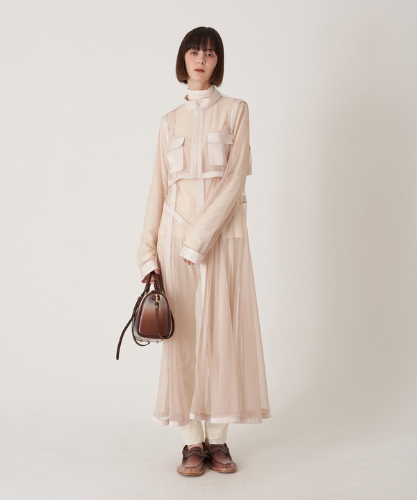 INVISIBLE SHORT BLOUSON 詳細画像 BEIGE 6