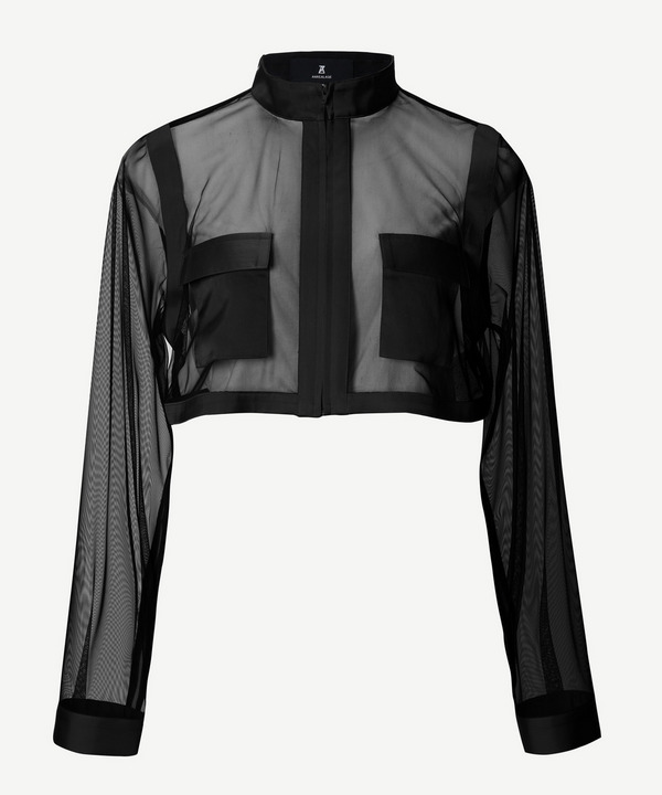 INVISIBLE SHORT BLOUSON 詳細画像 BLACK 1