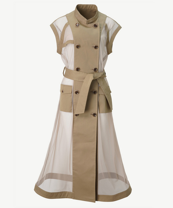 INVISIBLE TRENCH COAT 詳細画像 BEIGE 1