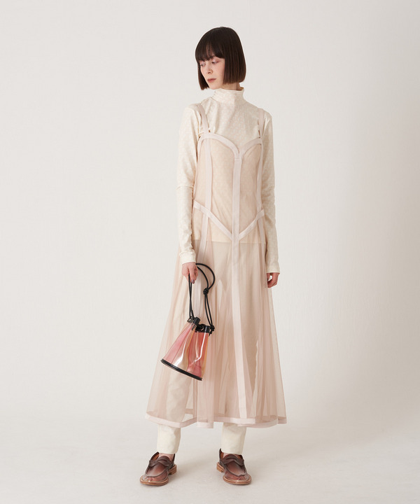 INVISIBLE DRESS 詳細画像 BEIGE 9
