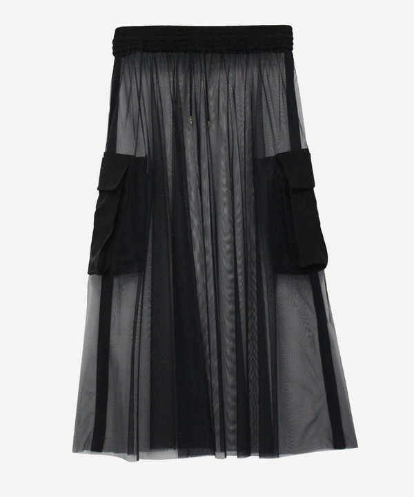 INVISIBLE SKIRT 詳細画像 BLACK 6