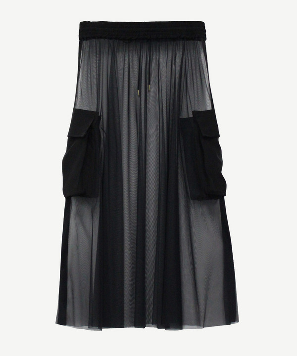 INVISIBLE SKIRT 詳細画像 BLACK 7