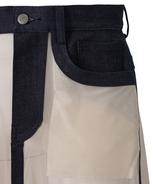 INVISIBLE DENIM SKIRT 詳細画像
