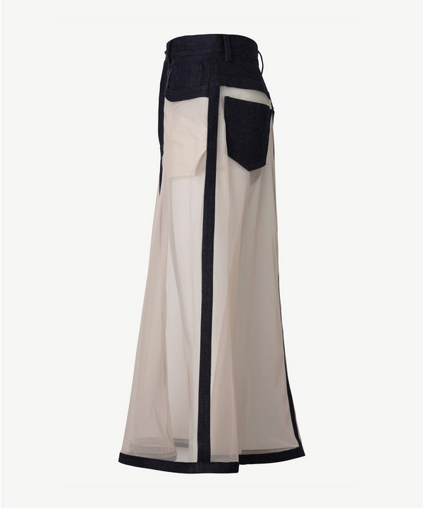 INVISIBLE DENIM SKIRT 詳細画像 INDIGO 2
