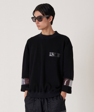 PHOTOCHROMIC PVC PATCH LONG SLEEVE T-SHIRT