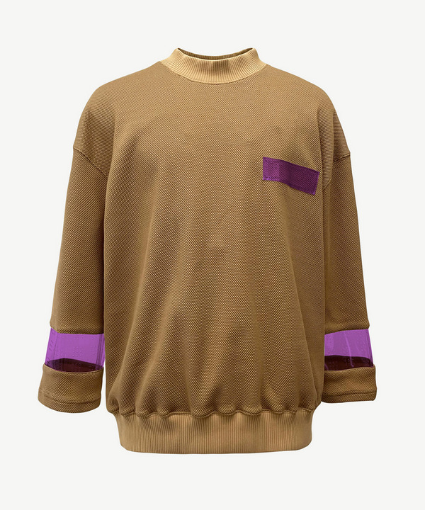 PHOTOCHROMIC PVC PATCH LONG SLEEVE T-SHIRT 詳細画像 KHAKI 3