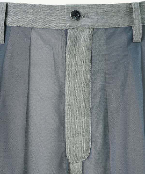 SKELETON WIDE PANTS 詳細画像 GRAY 4