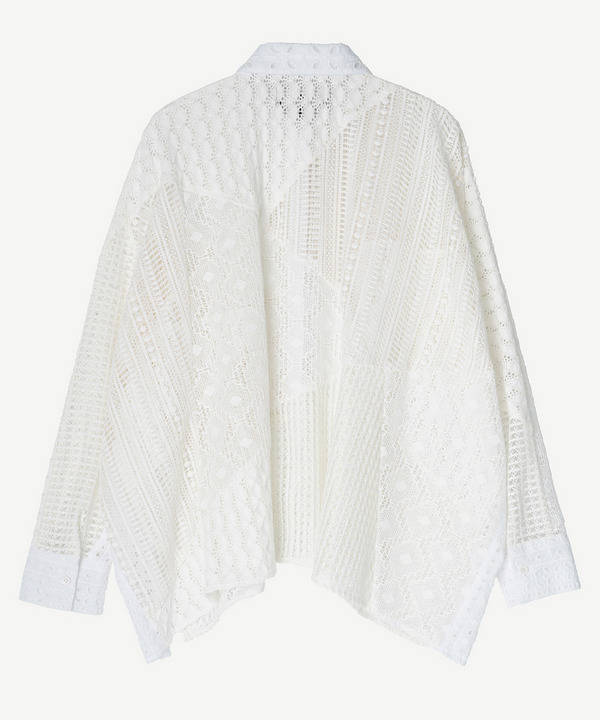 LACE BLOUSE 詳細画像 WHITE 7