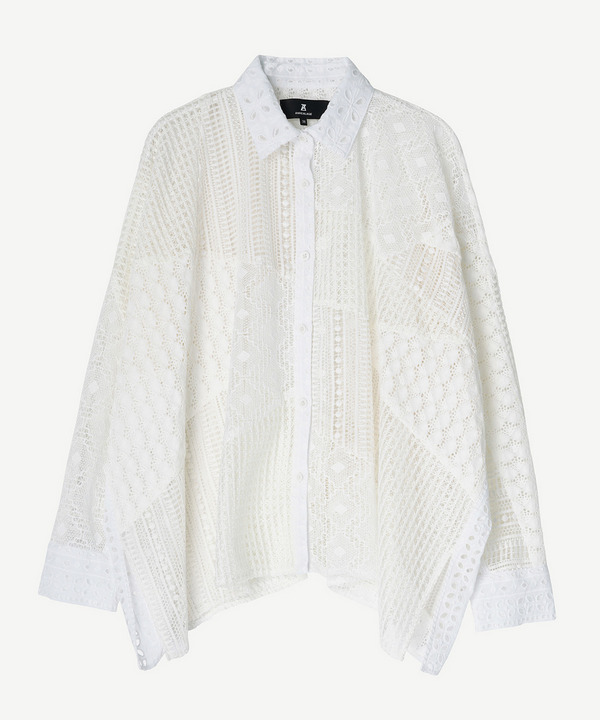 LACE BLOUSE 詳細画像 BLACK 7