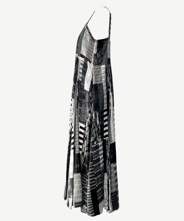 PATCHWORK PRINT ONE PIECE 詳細画像 MONOCHROME 2