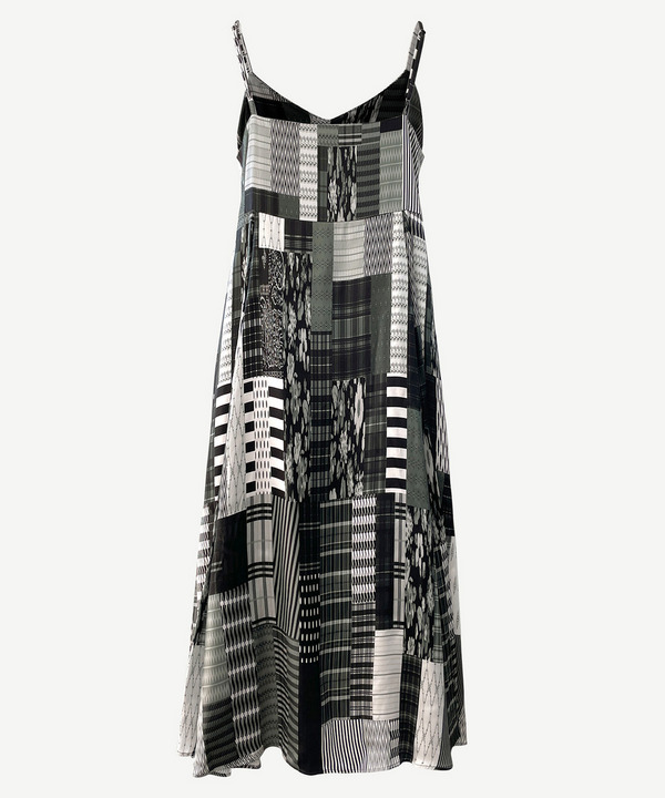 PATCHWORK PRINT ONE PIECE 詳細画像 MONOCHROME 3
