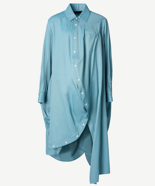 BALL RAYON SHIRT DRESS