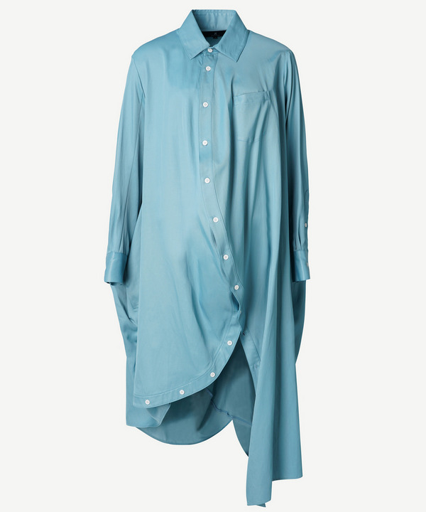 BALL RAYON SHIRT DRESS 詳細画像 GREEN 3