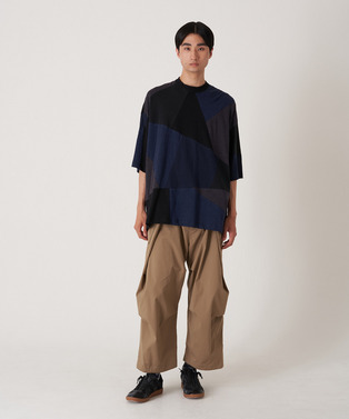 PANEL PATCHWORK OVERSIZE TEE 詳細画像