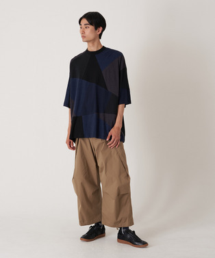 PANEL PATCHWORK OVERSIZE TEE 詳細画像