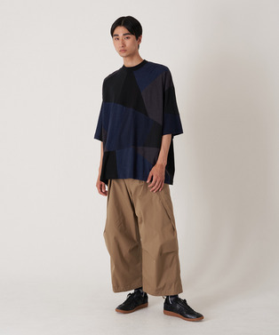 PANEL PATCHWORK OVERSIZE TEE 詳細画像