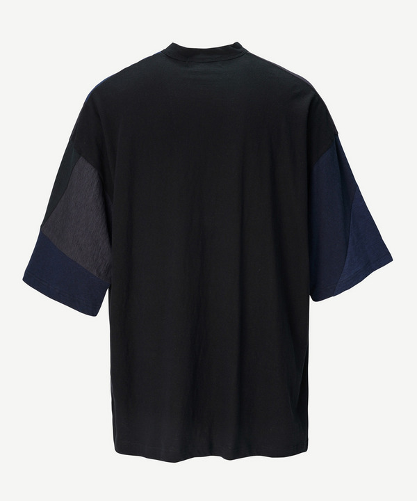 PANEL PATCHWORK OVERSIZE TEE 詳細画像 IVORY 4