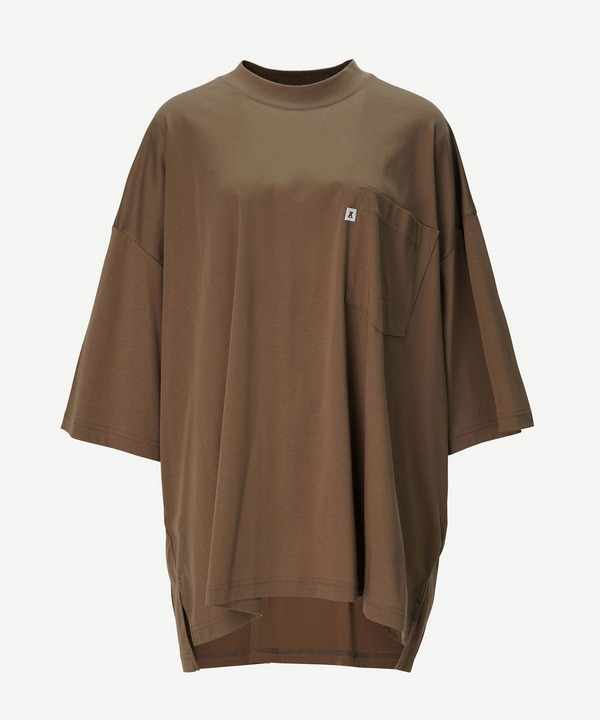 OVER SIZE POCKET TEE 詳細画像 BROWN 1