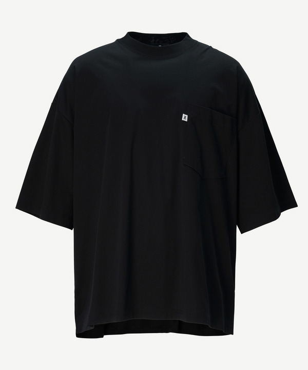 OVER SIZE POCKET TEE 詳細画像 BLACK 1