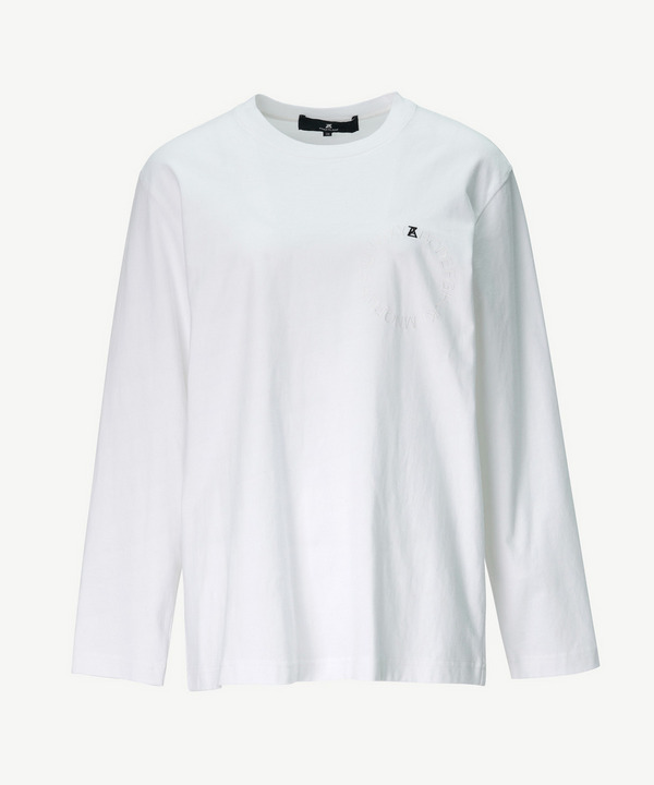 AZ CIRCLE EMBROIDERY TEE 詳細画像 WHITE 1