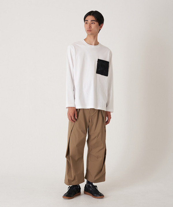 PATCHWORK POCKET TEE 詳細画像 WHITE 6