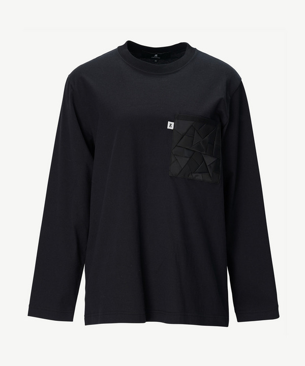 PATCHWORK POCKET TEE 詳細画像 BLACK 1