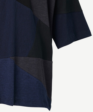PANEL PATCHWORK RAYON SHIRT 詳細画像