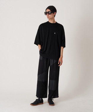 PANEL PATCHWORK RAYON PANTS 詳細画像