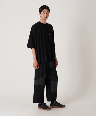 PANEL PATCHWORK RAYON PANTS 詳細画像