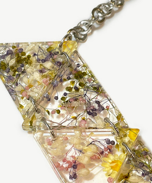 FLOWER POLYGON NECKLESS 詳細画像