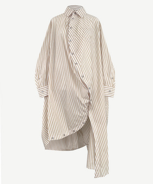 BALL SHIRT ONE PIECE(STRIPE)