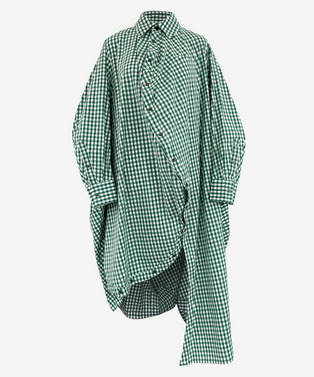 BALL SHIRT ONE PIECE(CHECK)