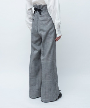 PILOT WIDE SLACKS RANDAM GLEN CHECK 詳細画像