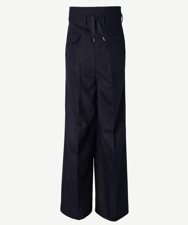 PILOT WIDE SLACKS RANDAM GLEN CHECK 詳細画像 NAVY 7