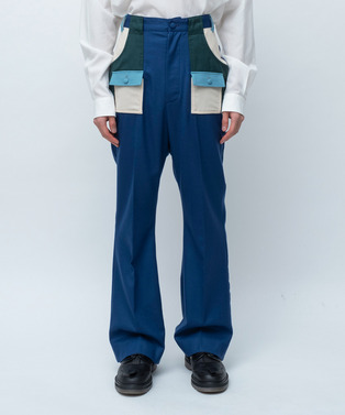 CRAZY PATTERNS BELL BOTTOM PANTS 詳細画像