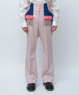 CRAZY PATTERNS BELL BOTTOM PANTS 詳細画像