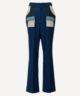 CRAZY PATTERNS BELL BOTTOM PANTS 詳細画像