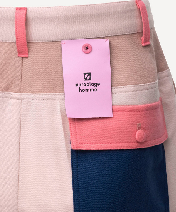CRAZY PATTERNS BELL BOTTOM PANTS 詳細画像 PINK 9