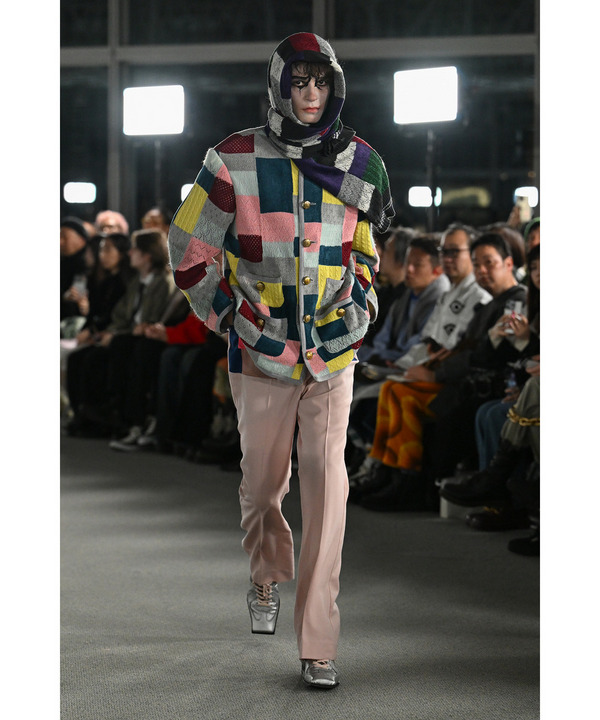 CRAZY PATTERNS BELL BOTTOM PANTS 詳細画像 BLUE 16